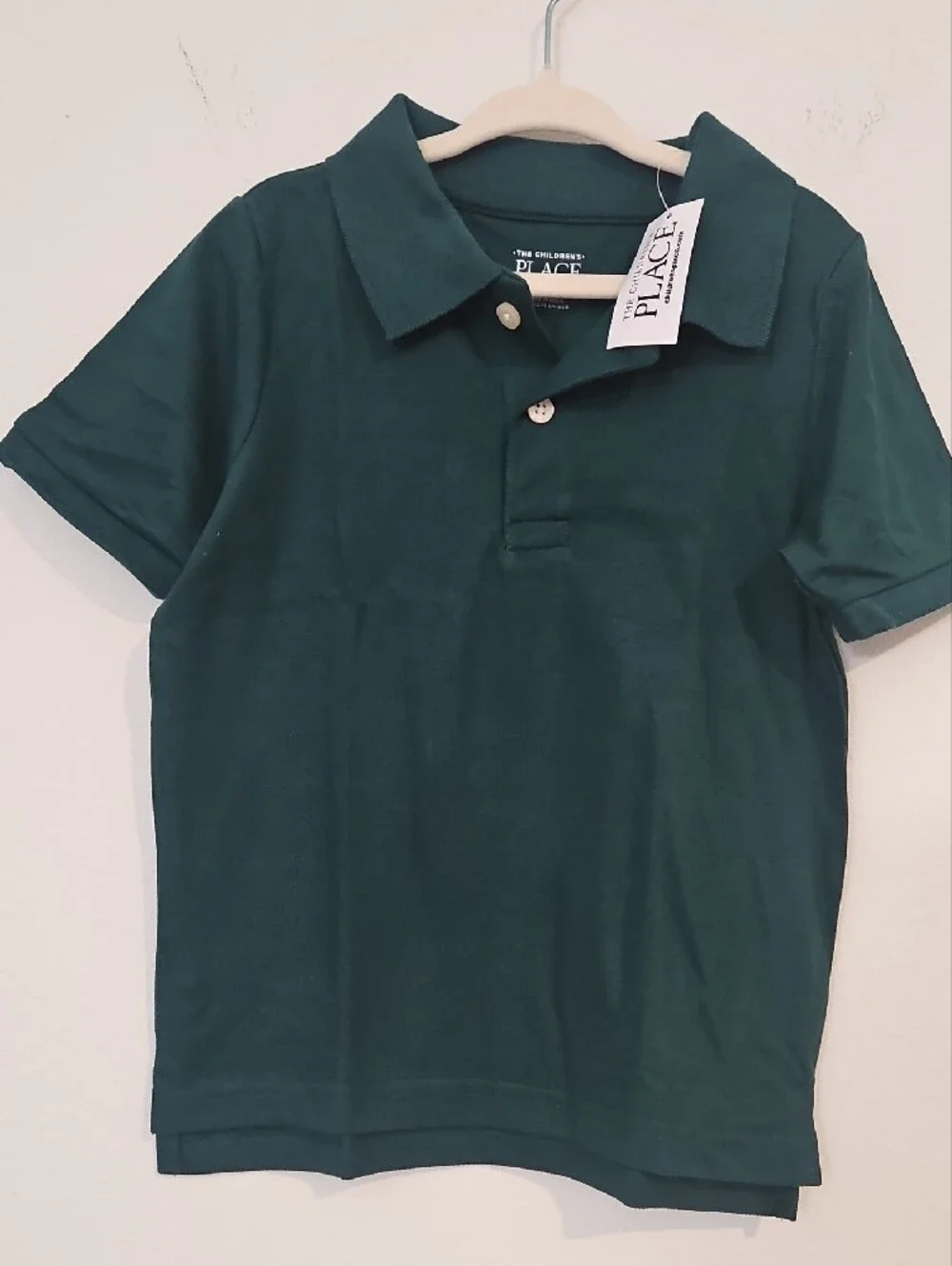 The Children's Place Green Polo Shirt - Dark Green
